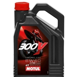 Motul 300V 5W40 4T ESTER Core ROAD RACING olej motocyklowy silnikowy 4L